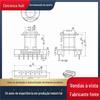 ER2828 transformador de alta freqüência esqueleto material de baquelite vertical 6 + 9 pinos distância da linha 22,7 mm