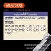 Calibrador de espesores 0.01-5mm calibrador de tapones regla de tapones medidor de espesores medidor de holgura herramienta de ajuste de válvulas MLA10