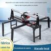 Fabricantes de fontes máquina de corte de mesa portátil roda estrutura de ferro chanfradura borda máquina de corte cortador de pedra