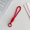 Cordão para Celular Dopamina Chaveiro Colorido para Câmera Corda de Pulso Anti-perda para Bolsa de Garrafa d'Água Cordão Curto Trançado para Celular