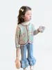 Suéter Infantil Primavera e Outono 2026 Novo Estiloso Cardigan de Tricô Outono para Bebê Jaqueta Suéter Outono Infantil