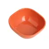 Cuenco casero de paja de trigo para salsas, cuenco y brocheta para restaurante de hot pot, condimento para pollo, cuenco pequeño cuadrado de plástico, al por mayor