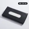 Caixa de Lenços, Caixa de Papel Toalha, Porta-Guardanapos, Conjunto de Bolsa de Armazenamento para Pendurar no Quebra-Sol, Suprimentos para Interior de Carro, Especial para Quebra-Sol de Couro