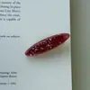 Pinza para el pelo ovalada con purpurina fina de color caramelo coreana, pinza de pico de pato, resorte y verano, dulce, versátil, para flequillo, lateral, horquilla, accesorios para el cabello