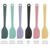 Fornecimento Direto da Fábrica de Espátula de Silicone de Grau Alimentício, Espátula de Confeitaria Integrada Flexível e Resistente a Altas Temperaturas, Ferramentas de Confeitaria Personalizáveis