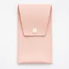 Bolsa para brochas de maquillaje modelo nuevo, bolsa de almacenamiento tipo sobre con correa de PU, bolsa de cosméticos, bolsa portátil, bolsa interior, en stock, venta directa de fábrica
