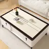Toalha de Mesa para Café Estilo Chanel, à Prova de Óleo, Impermeável, Não Precisa Lavar, Resistente ao Calor, para Mesa de Centro de Sala de Estar, Aparador de TV, Mesa de Jantar e Tapete Protetor de Superfície de Mesa