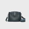 Bolsa Feminina DENK Transfronteiriça de Couro Genuíno 2025 Moda Casual Grande Capacidade Bolsa Balde Couro de Vaca Camada Superior Ombro Transversal