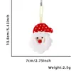 Tela Navideña Colgantes Pequeños Papá Noel Reno Muñeco de Nieve Decoración Adornos para Árbol de Navidad Decoraciones de Fieltro Navideño