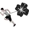 Paracaídas de resistencia equipo de entrenamiento de fútbol, paracaídas de resistencia para entrenamiento de potencia explosiva, paracaídas de entrenamiento físico, paracaídas de resistencia para correr