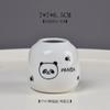 Directo de fábrica lindo panda animal pintado a mano cerámica maceta para plantas suculentas escritorio balcón planta verde maceta pequeña