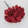 5 Cabeças de Hortênsia de Maiorca Flores Artificiais para Decoração de Casamento, Base de Decoração de Parede de Flores para Corredor de Salão de Casamento, Atacado de Arranjo de Flores Artificiais