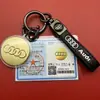 Shenzhen Shuibei Ouro 999 Ouro Puro Novo Logotipo de Carro Pingente Chaveiro Tiktok Live Popular Fábrica Atacadista