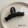 Pinza para el cabello de lujo de alta gama en color marrón, tamaño grande nuevo para cabello grueso, pinza de tiburón para recogidos en la parte posterior de la cabeza, accesorio para el cabello de uso diario