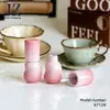 Jinze pedido redondo irregular cerda grossa/fina haste quatro tipos de tampas podem ser penduradas corrente tubo de brilho labial material de embalagem