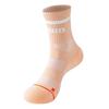 Novas Meias Esportivas para Corrida Femininas de Cano Médio com Base de Toalha de Algodão Especiais para Maratona, Basquete, Fitness, Badminton