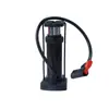 Bomba de Alta Presión de Pie de Doble Cilindro Horizontal para Inflar Coche Vehículo Eléctrico Bicicleta Bomba de Aire de Pie Ahorradora de Esfuerzo