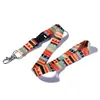 Cordón Personalizado para Identificación con Impresión a Color por Doble Cara, Cordón de Poliéster con Transferencia de Calor con Portatarjeta de Identificación Correa para el Cuello