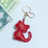 Chaveiro Pingente de Animal em Couro Novo Huayang Pingente de Animal de Desenho Animado PU Pet Fofo Acessórios para Roupas Fabricante de Joias Atacado