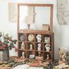 Caja de Almacenamiento de Escritorio Vintage Escritorio de Oficina Miscelánea Llave Dormitorio Joyería Adornos de Muñecas Estante de Almacenamiento Acrílico a Prueba de Polvo