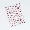 Zm Nuevas Pegatinas para Uñas de Caballo de Tela Moda Simple Año Nuevo Año del Caballo Invierno Pegatinas Adhesivas Personalizadas para Uñas