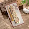 Marcadores de Libros Personalizados Exquisitos Estilo Antiguo, Regalos para la Temporada de Regreso a Clases de Estudiantes, Premios de Clase, Marcadores de Libros Metálicos de Alta Gama Exquisitos al por Mayor