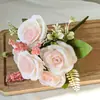 Flores Artificiales, Rosas Artificiales, Rosas para Ramo de Boda, Decoraciones Románticas de Rosas para Boda, Rosas de San Valentín