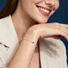 Pulsera Abierta de Mano de Fátima Inlaid con Circonita Redonda de Plata de Ley S925 para Mujer, Nueva Joyería de Mano Transfronteriza Europea y Americana, Venta al por Mayor