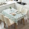 Toalha de Mesa Xadrez Impermeável e à Prova de Óleo Fabricante Atacado Estilo Simples Uso Doméstico Festivo Fresca e Limpa Não Precisa Lavar Estilo Nórdico Mesa de Jantar