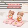 Tang Xiaoyuan Tendencia Nacional Niñas Estación de Trabajo Escritorio Decoración Linda Adornos Creativos Resina Estilo Nacional Cultural y Creativo Soporte para Teléfono Móvil
