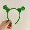 Divertida diadema de Shrek, creativa y linda para mostrar fotos, para vestir, con horquilla, súper linda diadema para mujer, nueva