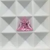 3X3~8X8Mm 5A Wuzhou Piedra Preciosa Artificial Triangular Ángulo Recto Zircón Colorido Zirconia Cúbica Sintética Cuentas Sueltas