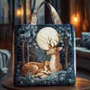 2026 Nuevo Llegada Serie Animales Estampado Digital Moderno Popular Bolso de Mano Bolso Tote de Hombro Único Acolchado