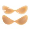 Parche de pecho de caucho sólido de silicona pura unida con ojo de gato ultrafino transfronterizo con dos métodos de uso que se unen para mejorar el parche de pecho invisible