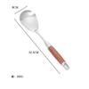 Acero Inoxidable 304 Utensilios de Cocina Set de 6 Piezas Cocina Doméstica Mango de Madera Huali Pala Cuchara Colador Suministros de Cocina
