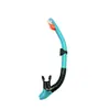 Tubo de respiração para snorkel full-dry, respirador para treinamento de natação com ventilação subaquática, conjunto completo de equipamento anti-engasgo para mergulho livre para adultos