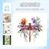 Ins libélula simulación pegatinas decorativas creativas hechas a mano para agenda ventana refrigerador pegatinas DIY impermeables pegatinas para raspar al por mayor