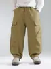 Valle del Viento 2026 Otoño Nuevos Pantalones Cargo de Bolsillo Grande Estilo Japonés Moderno Genial para Niños Pantalones Casuales Rectos Versátiles para Niños