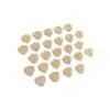 Zirconita Micro-Pavimentada Chapado en Oro de 14K Electrochapado 26 Letras Etiqueta de Corazón de Durazno DIY Pulsera Collar Colgante Joyería Colgante