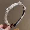 Horquilla de Malla Retro de Lujo Ligero Personalizada Diadema de Verano para Mujer Diadema de Redondeo de Pedrería Súper de Hada Nueva Diadema de Borde Delgado de Celebridad de Internet