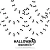 Bandeiras e Tiras Penduradas de Nova Decoração de Halloween Transfronteiriças, Bandeiras e Decorações de Morcego com Atmosfera Assustadora, Adereços de Atmosfera para Festa