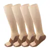 Calcetines de Compresión Deportivos a Media Pantorrilla, Calcetines de Compresión para Deportes al Aire Libre y Ocio, Calcetines Transpirables Estampados a Media Pantorrilla, Venta al por Mayor en Stock