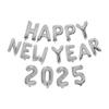 Decoración de Fiesta de Año Nuevo INS Feliz Año Nuevo 2025 Festival de Primavera Traje de Tarjeta de Papel HAPPYNEWYEAR Globo de Aluminio