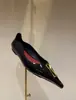 Zapatos de Mujer Coreanos Estilo Otoño 2025 con Tacón Bajo Apuntados, Tacones Finos y Hebilla Cuadrada Metálica
