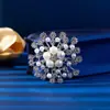 Broche único de perlas con diseño de corazón 2024 nueva moda otoño e invierno corsage accesorios de alfiler delicados para mujer Corea del Sur