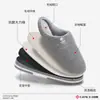 Zapatillas de Algodón Antibacterianas para el Hogar Jie Liya para Mujer 2025 Nuevas Populares Antideslizantes Forradas de Felpa Cálidas para Otoño e Invierno Zapatillas de Pareja para Hombre