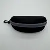 Estuche de Almacenamiento de Gafas de Sol de Alta Gama con Carcasa Dura, Estuche Portátil con Cremallera para Gafas con Logo Impreso, Estuche Grande para Gafas Deportivas para Hombres y Mujeres