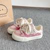 Zapatos Casuales Blancos para Mujer 2025 Nuevo Estilo Coreano Zapatos de Pan de Suela Gruesa Zapatos de Nicho Versátiles Originales Tenis Populares
