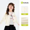 [1 Peça para a Primeira Semana de Aula 10% de Desconto] 9.8~9.15 [100% Algodão] Novo Suéter de Algodão Puro Infantil Dudu para Bebês