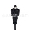 Cable CC Impermeable con Tuerca 5.5X2.1 5.5X2.5 Enchufe Macho y Hembra Cable de Extensión de Alimentación CC